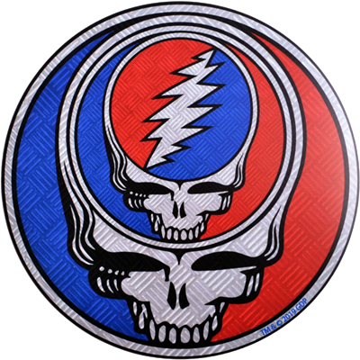 Steal Your Face Vinyl Magnet / 10" x 10"