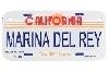 Marina Del Rey Bike Plate