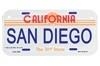 San Diego Bike Plate