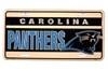License Plate Carolina Panthers