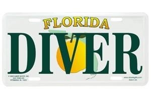 Diver License Plate