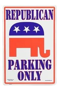 Republican Metal Sign